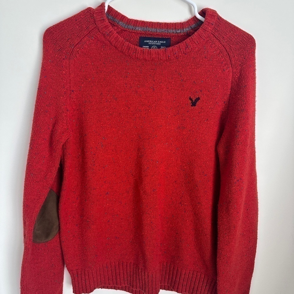 Vintage red and navy American eagle outfitters sweater small